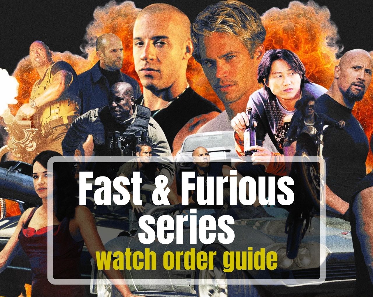 Fast & Furious Series watch order guide