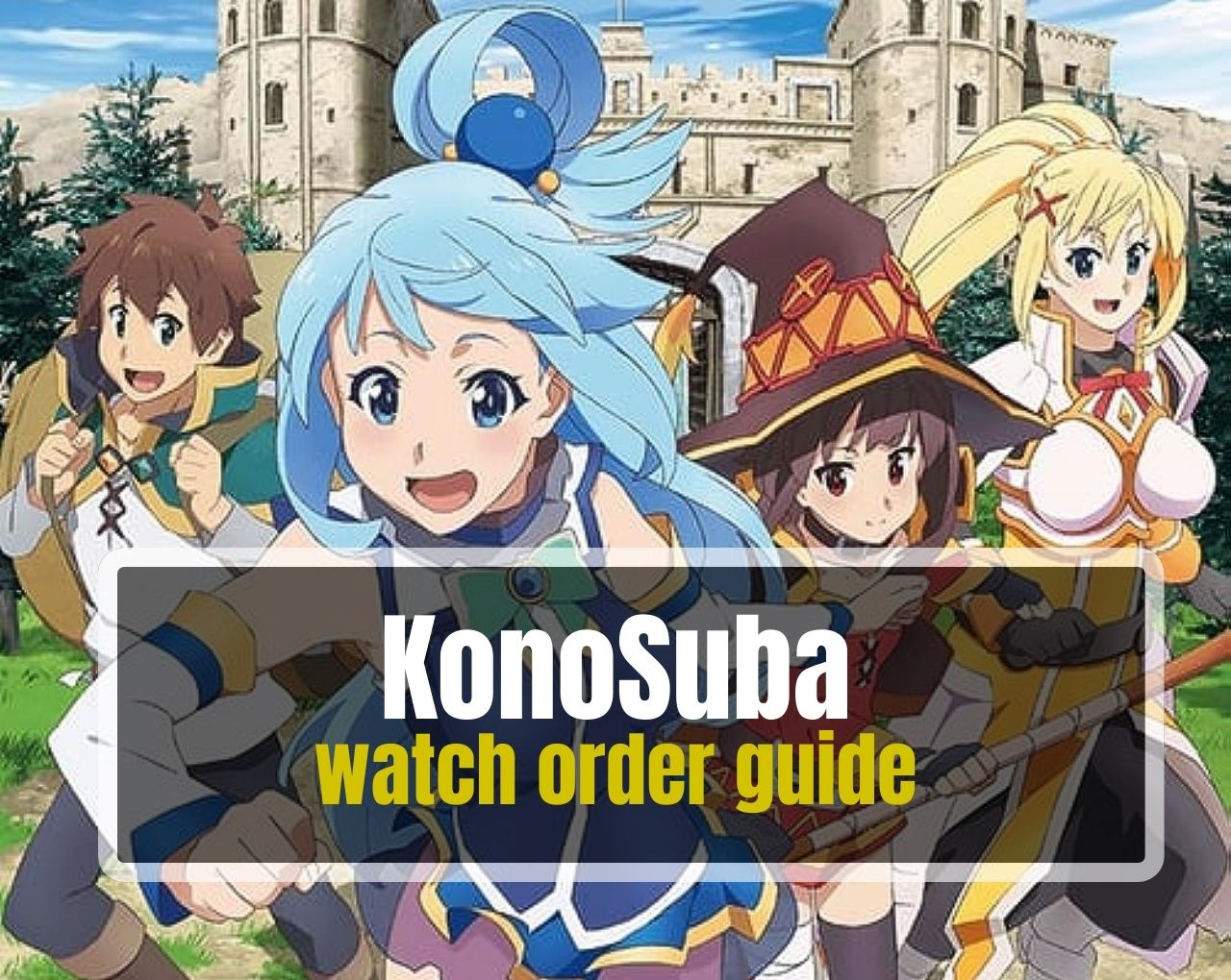 KonoSuba watch order guide