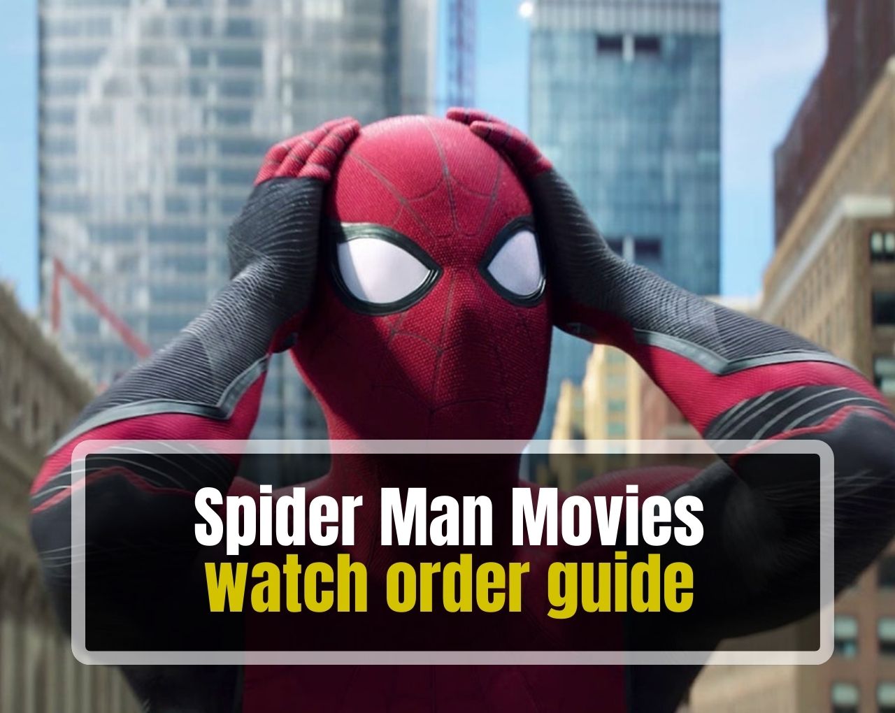 Spider Man Movies watch order guide