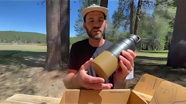 How does the $95 Worth Shark Tank’s Hibear James Bond 007 water bottle work? 