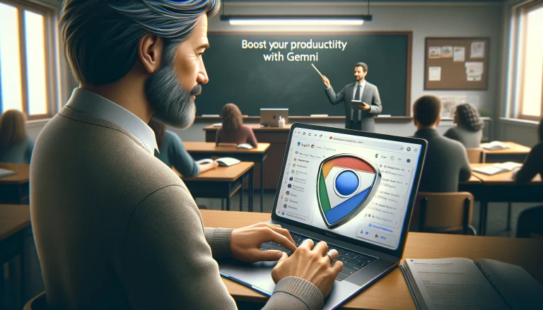 Make Teaching Easier with Gemini's new Chrome shortcut for Everyday Tasks