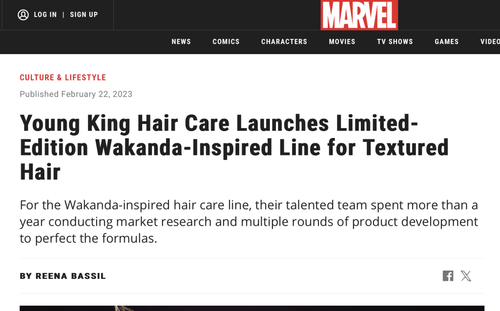 Marvel’s Black Panther: Wakanda Forever collaboration