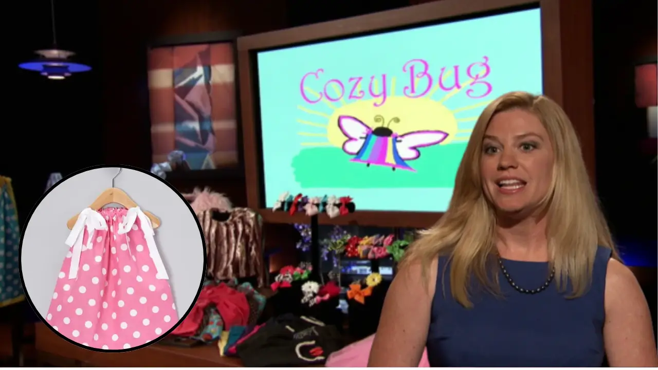 Rachel Lowen presents Cozy Bug's handmade girls’ pillowcase dresses on Shark Tank