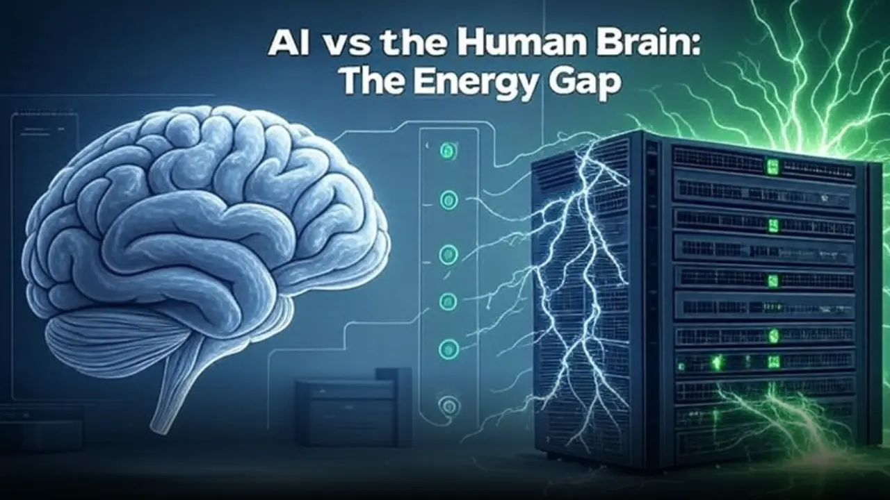 Your Brain Uses 12 Watts. AI Needs 2.7 Billion and Still Falls Behind