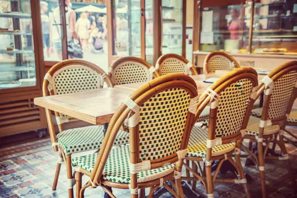 French bistro chairs