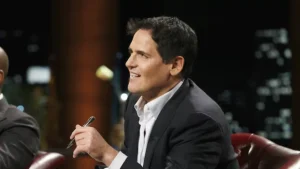 Mark Cuban listens closely to a pitch before dropping his signature tough-love advice on Shark Tank.