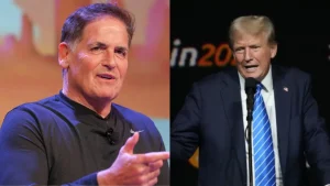 Mark Cuban reacts to Donald Trump’s new business ventures, including silver coins and sneakers, with both criticism and curiosity.
