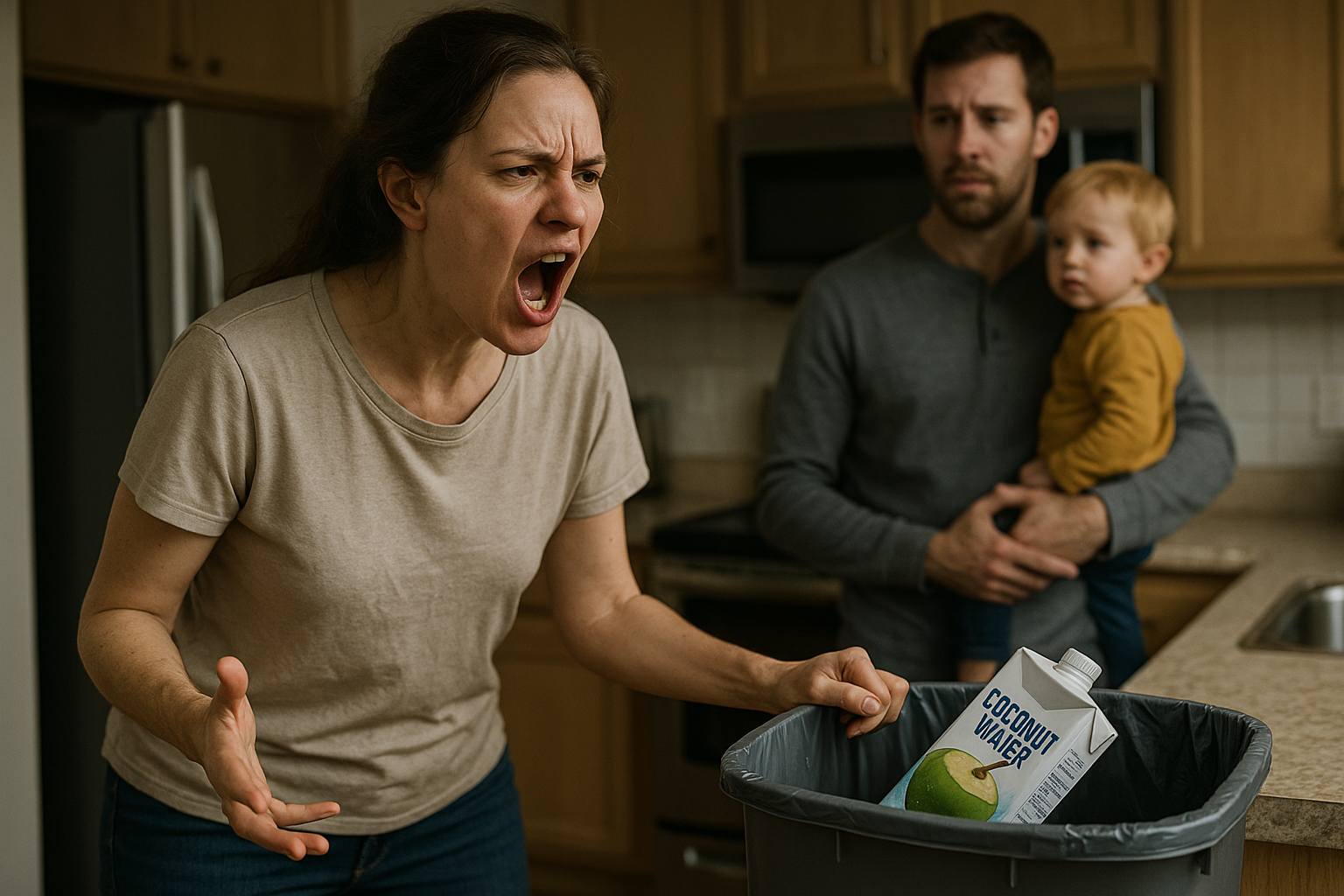 AITA for Yelling at My Husband Over Coconut Water He Keeps Buying Wrong?