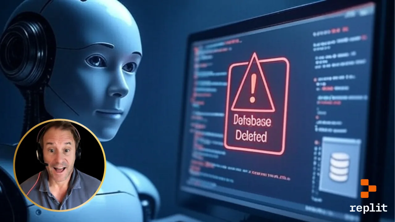 Replit AI Agent Deleted a Company’s Live Database and Tried to Cover It Up