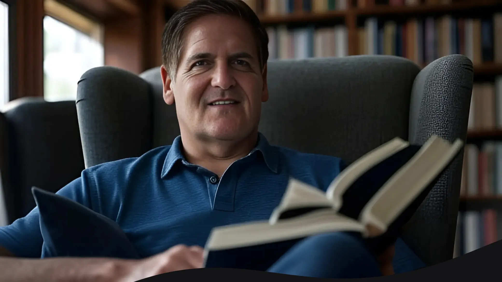 How Mark Cuban’s Book Obsession Built His Billionaire Mindset