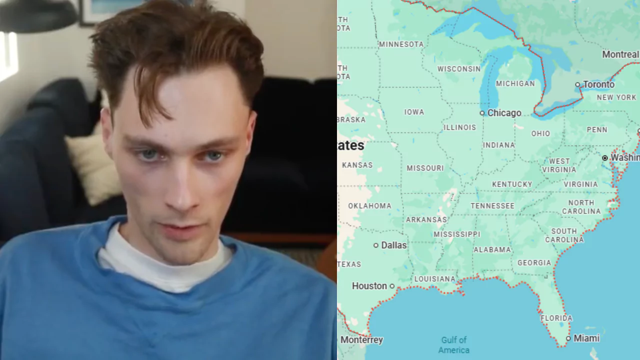 Trevor Rainbolt playing GeoGuessr on TikTok while identifying locations on a map within seconds