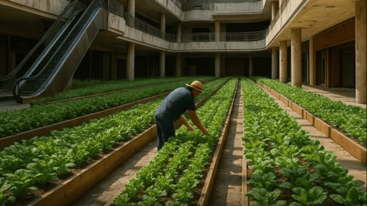 Abandoned Malls Turned Into Urban Farms—Genius or Crazy