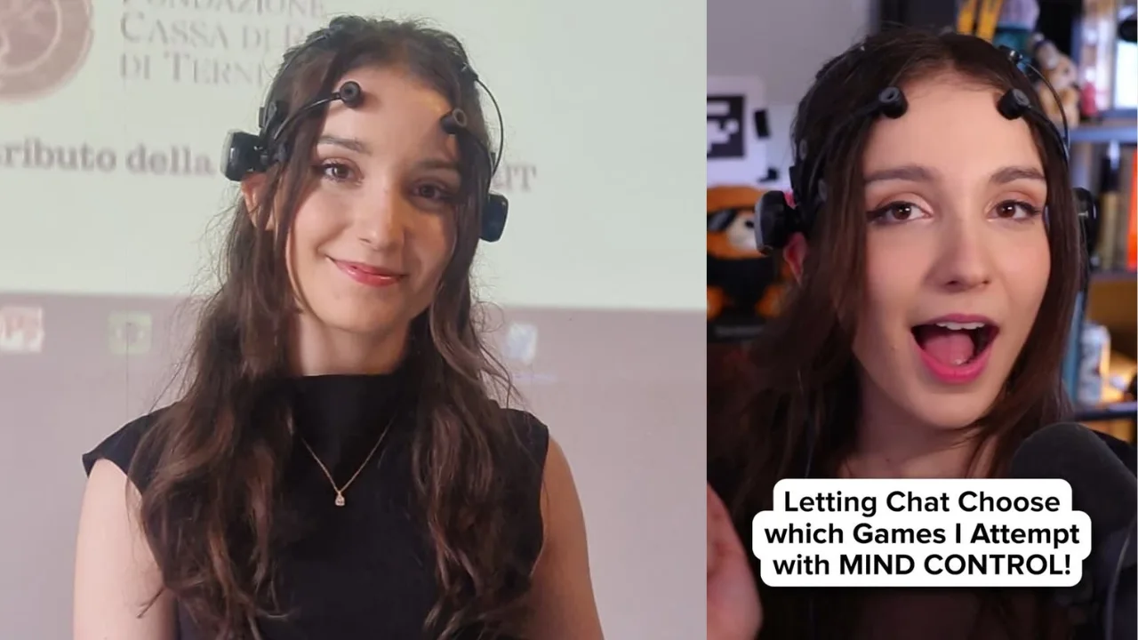 Twitch Streamer Plays Game Using Only Her Mind After Intense Brain Training