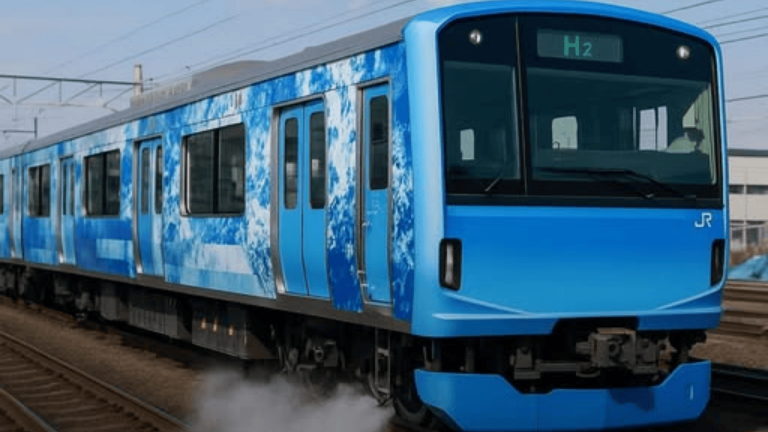 Japan’s Hydrogen Train Is Here to Save the Planet