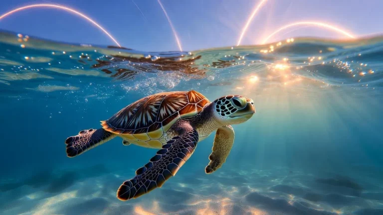 Baby sea turtles use a hidden magnetic “touch” map to navigate the open ocean