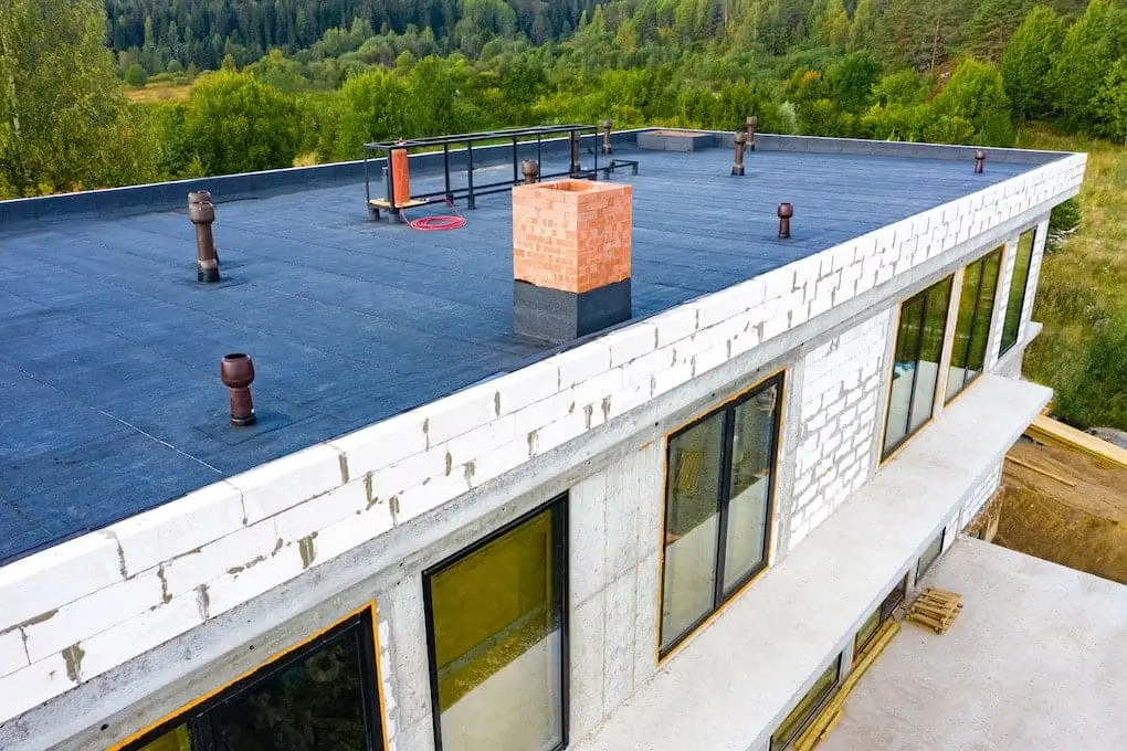 Flat roof materials