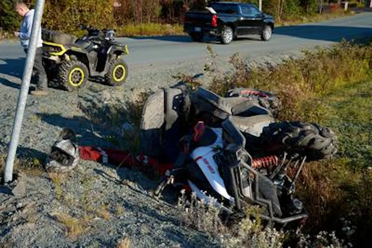 ATV accident in Halifax