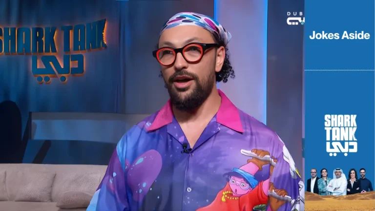 Jokes Aside founder Ibrahim Abudyak on Shark Tank pitch