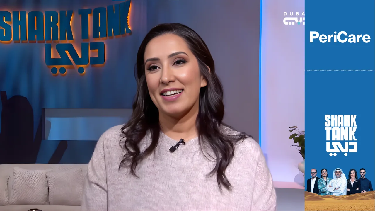 PeriCare founder Perihan Abouzeid on Shark Tank pitch 1