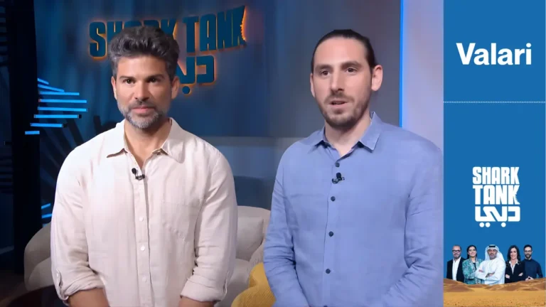 Valari founders Nadim Makarem & Hilal Kanafani on Shark Tank pitch