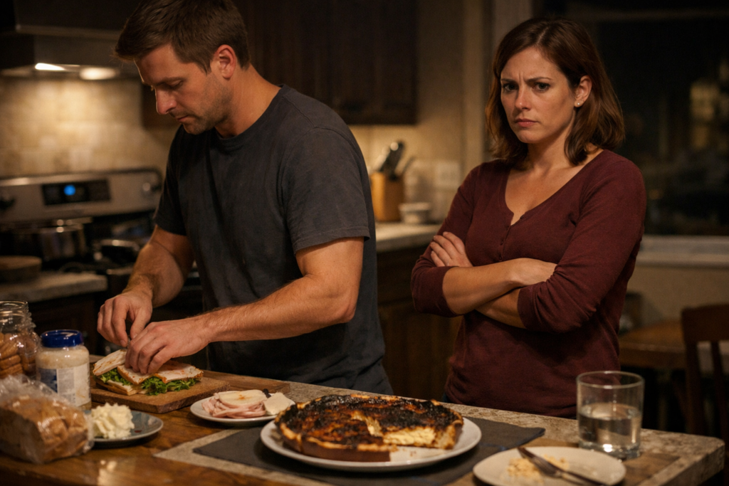 He Made a Sandwich After Her Failed Dinner—Now She’s Furious Geeks