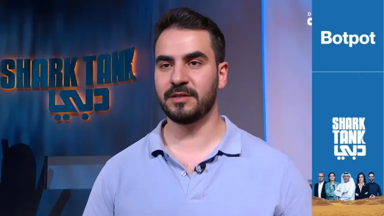 Botpot founder Baraa Al-Jilani on Shark Tank pitch