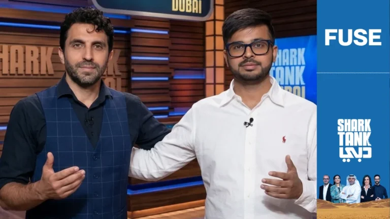 FUSE founders Salman Hussain and Mihai Stempia on Shark Tank pitch