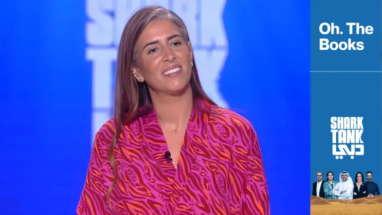 Oh. The books founder Dima Al-Alami on Shark Tank pitch