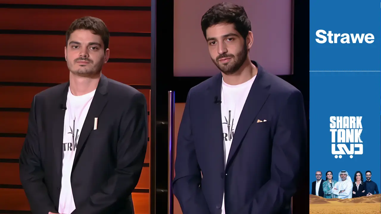 Strawe founders Patrick Nabih Mubarak & Alain Sharbati on Shark Tank pitch