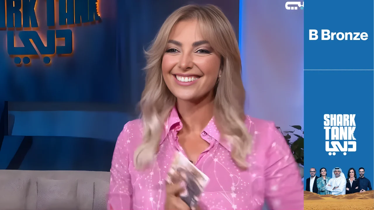 B Bronzé founder Bana Idris on Shark Tank Dubai