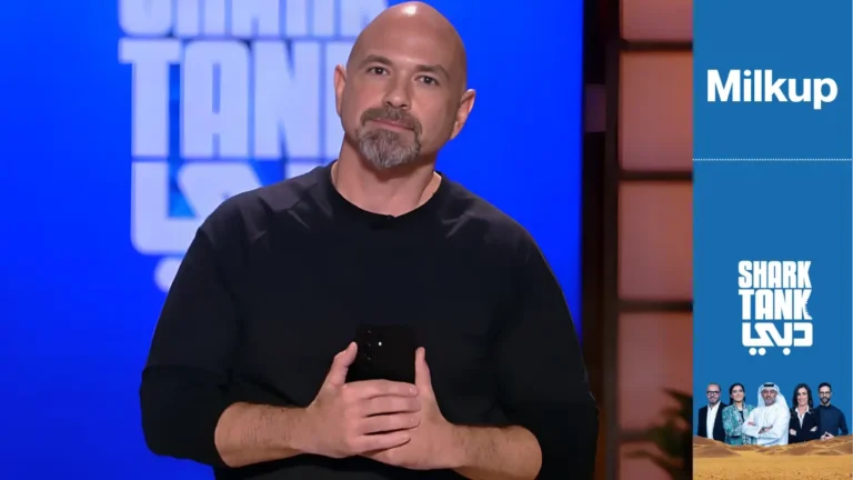 Milkup founder Ahmed Hamad on Shark Tank Dubai