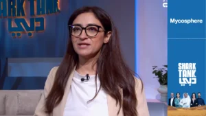 Mycosphere founder Dima Al-Sarouri on Shark Tank Dubai