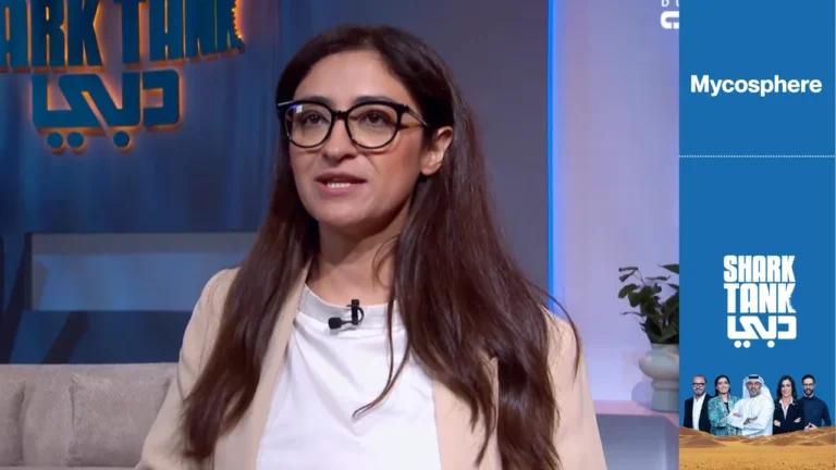 Mycosphere founder Dima Al-Sarouri on Shark Tank Dubai