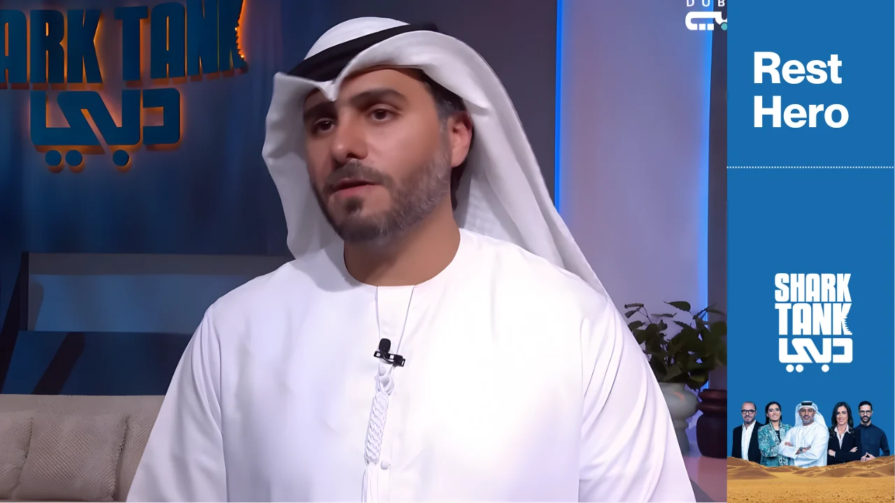 Rest Hero founder Abdullah Al-Shammari on Shark Tank Dubai