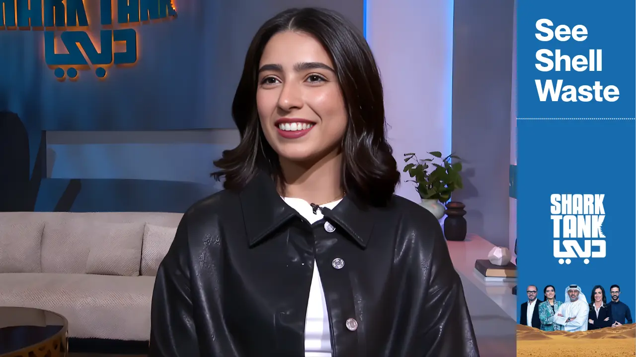See.Shell Waste founder Dalal Jaber on Shark Tank Dubai
