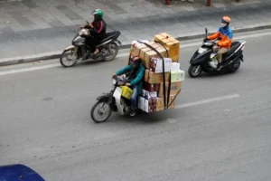 Motorcycles for logistics